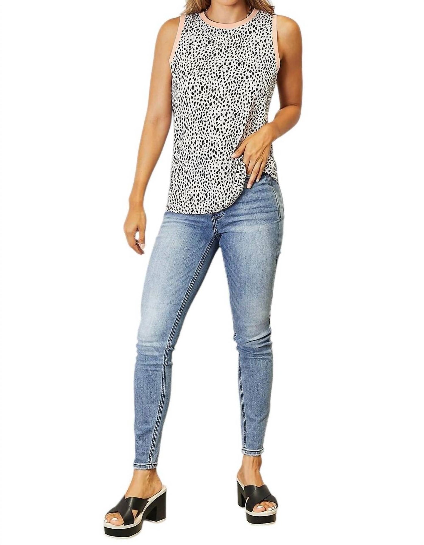 Double Take - Visionary Duo Graphic Tank Top