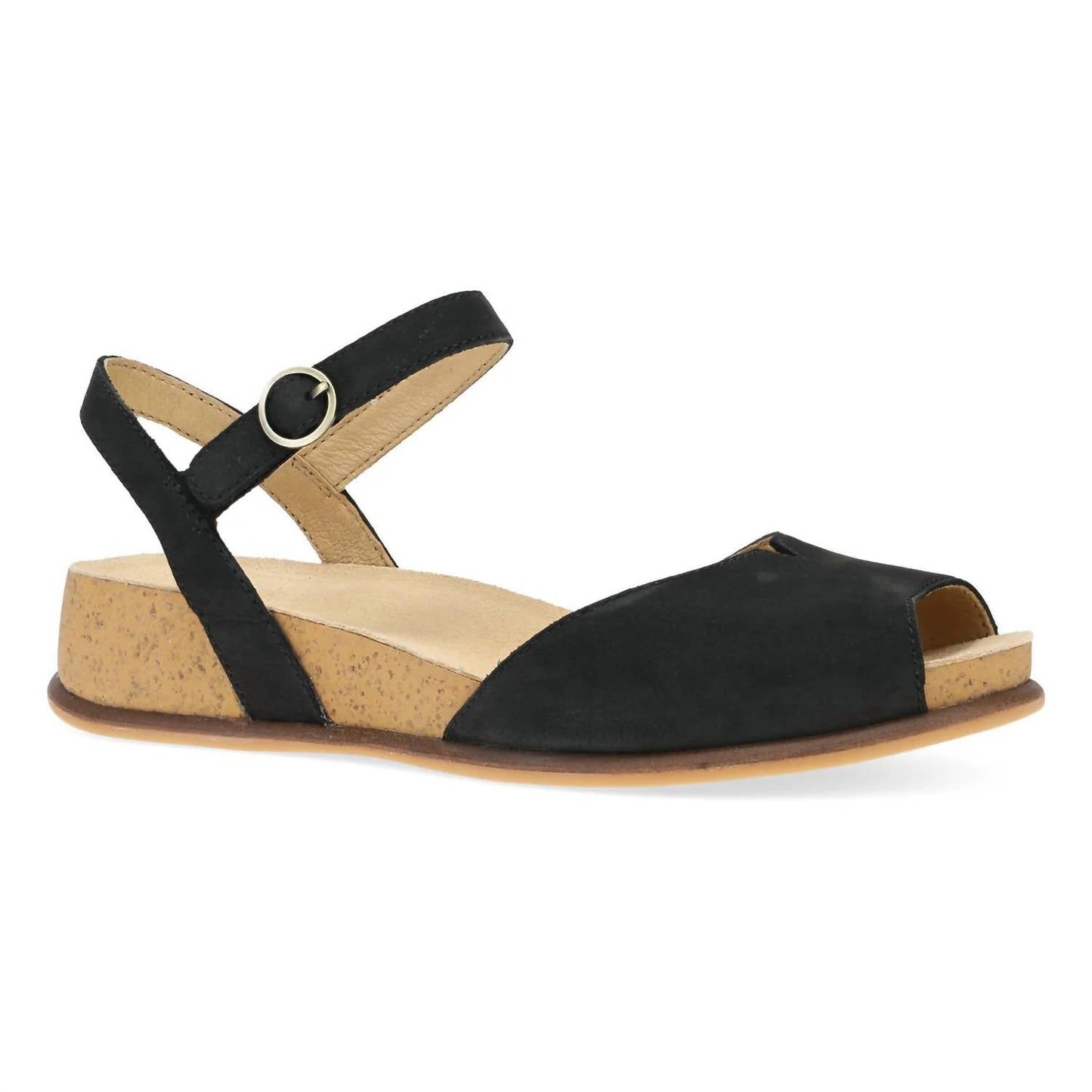 Dansko - Women's Cass Peep Toe Leather Sandal