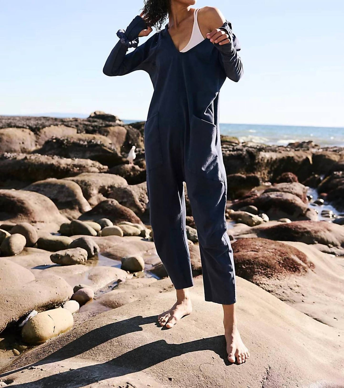 Free People - Hot Shot Long Sleeve Onesie