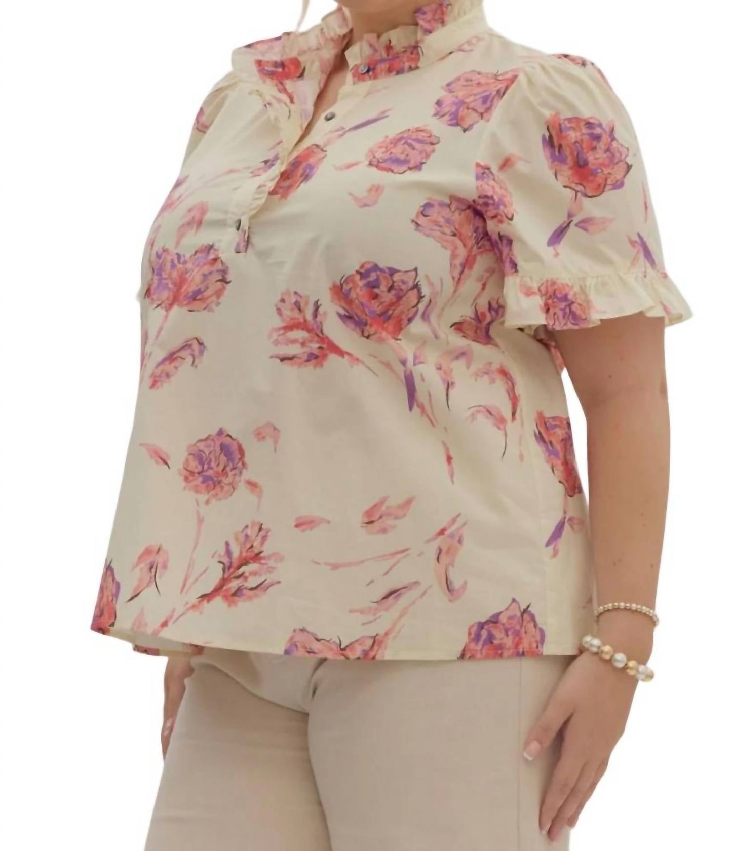 Entro - Floral Top