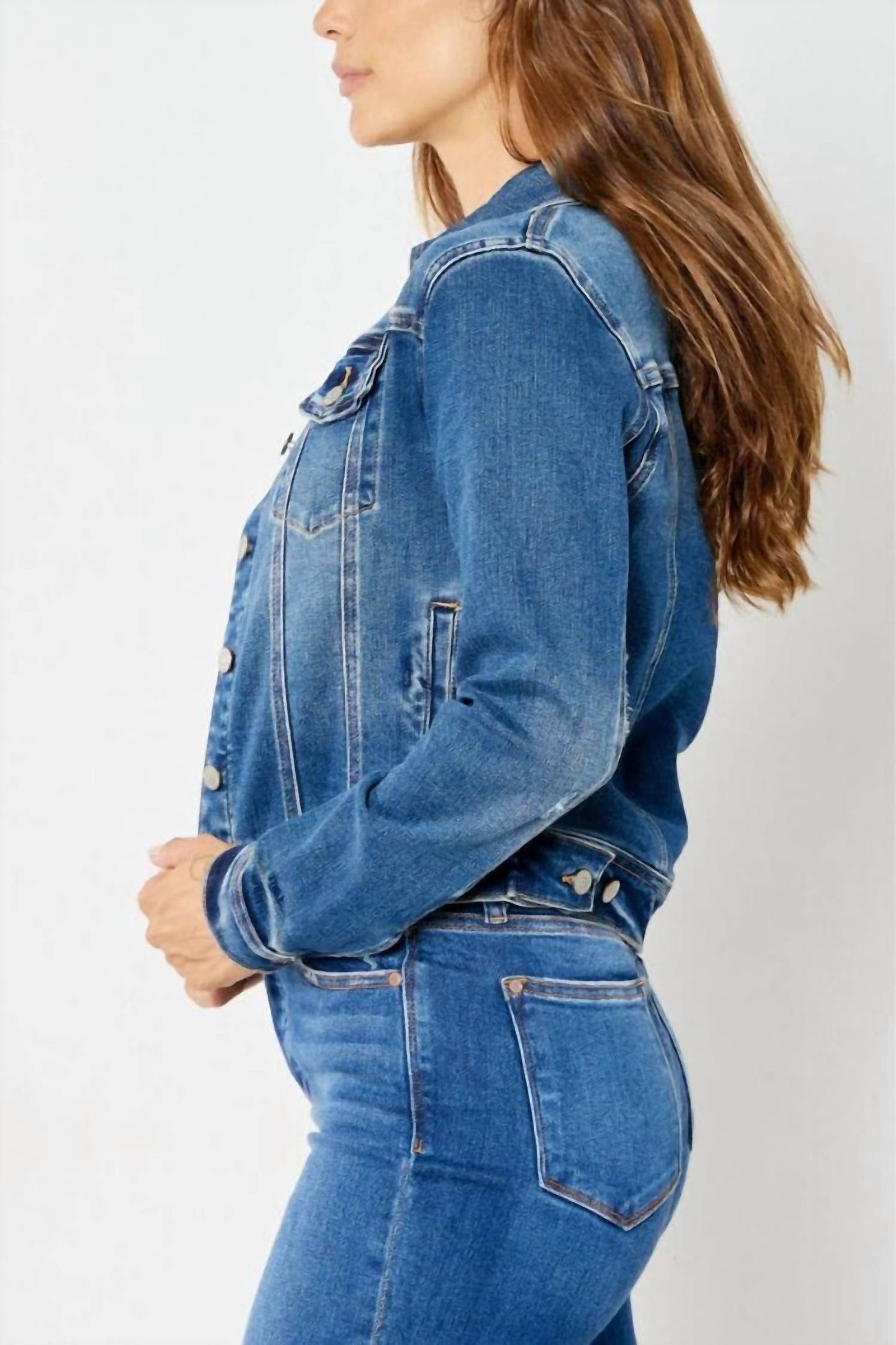 Judy Blue - Denim Classic Destroy Jacket