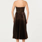 Astr - Ascella Pleated Midi Dress