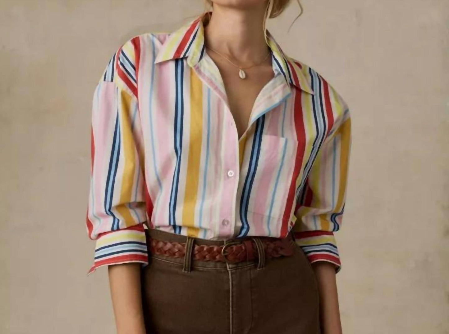 Pistola - Faherty Coastal Poplin Relaxed Shirt