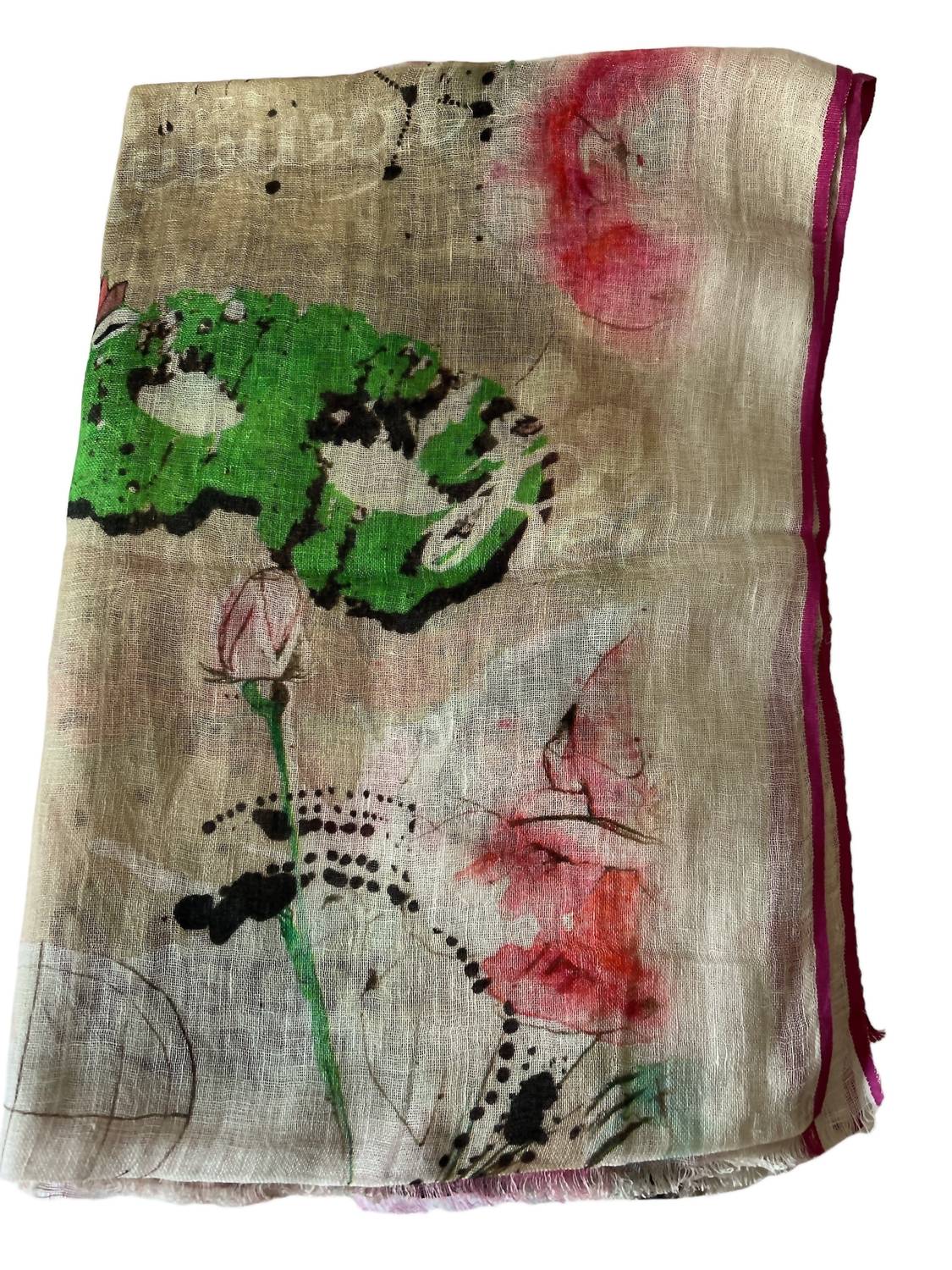 The Gray Crab - Women's Linen Scarf