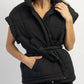 Crescent - AVALON TIE QUILTED PUFFER VEST