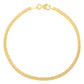 14k Yellow Gold 7 inch Mini Cube Bracelet (2.60 mm)
