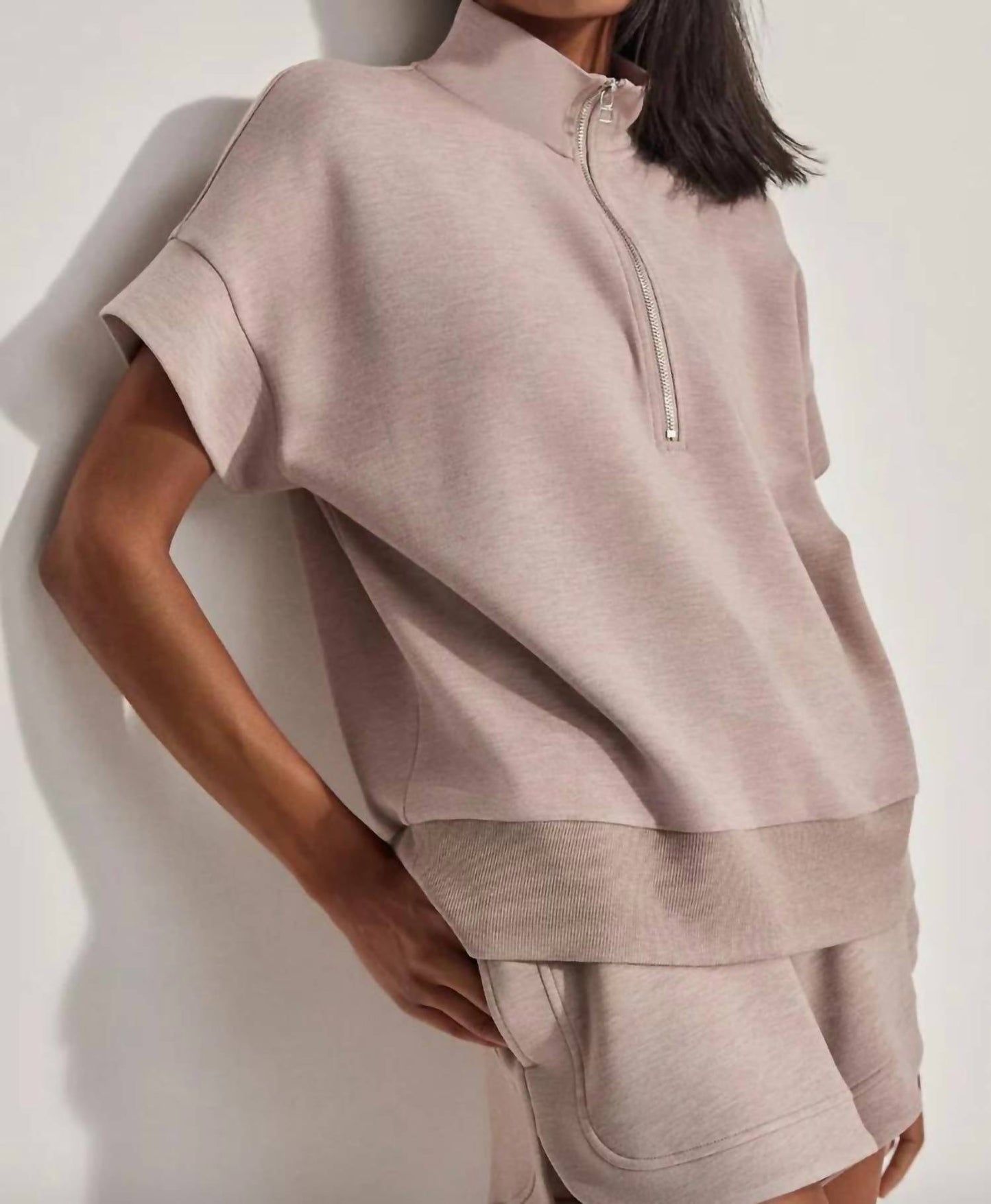 Varley - Ritchie Short Sleeve Sweatshirt