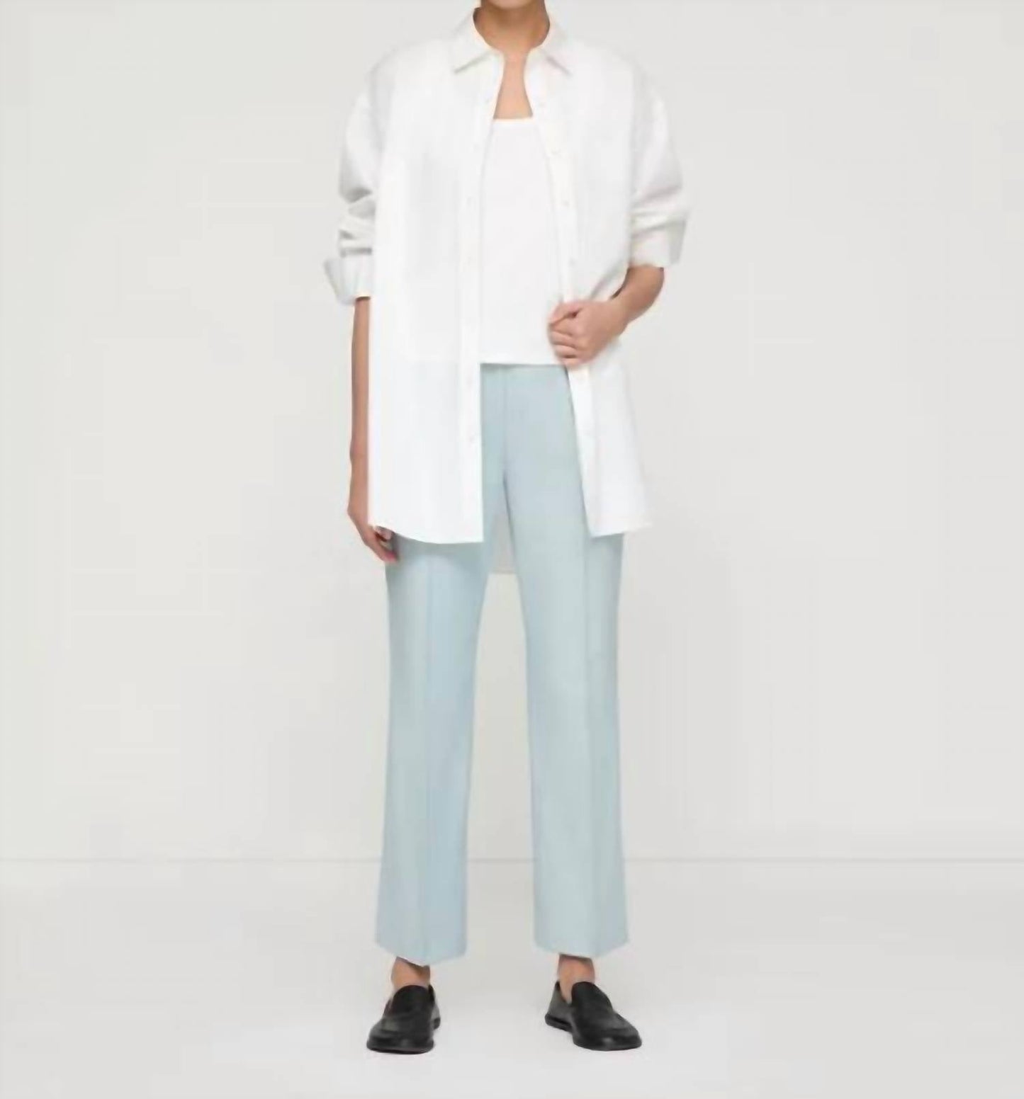 Lafayette 148 - Techno Stretch Twill Vesey Flare Pants