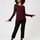 Leota Women's Joanna Top Purple Size 1L