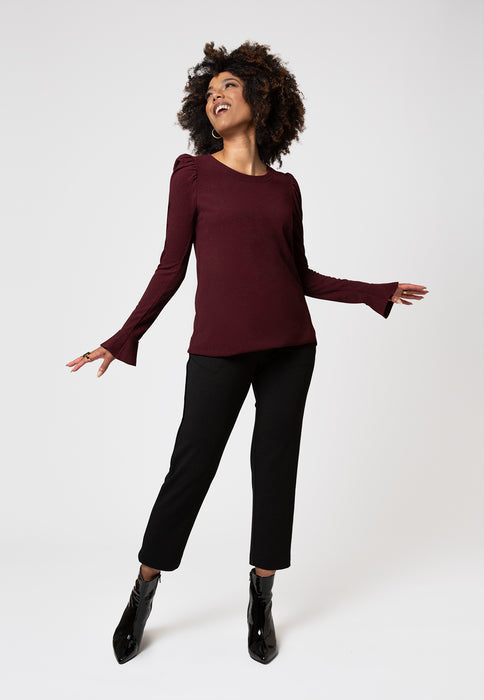 Leota Women's Joanna Top Purple Size 1L