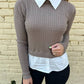 Deluc - Amsonia 2 In 1 Shirt Jumper