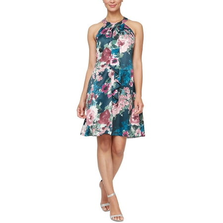 slny-womens-floral-halter-knee-length-dress