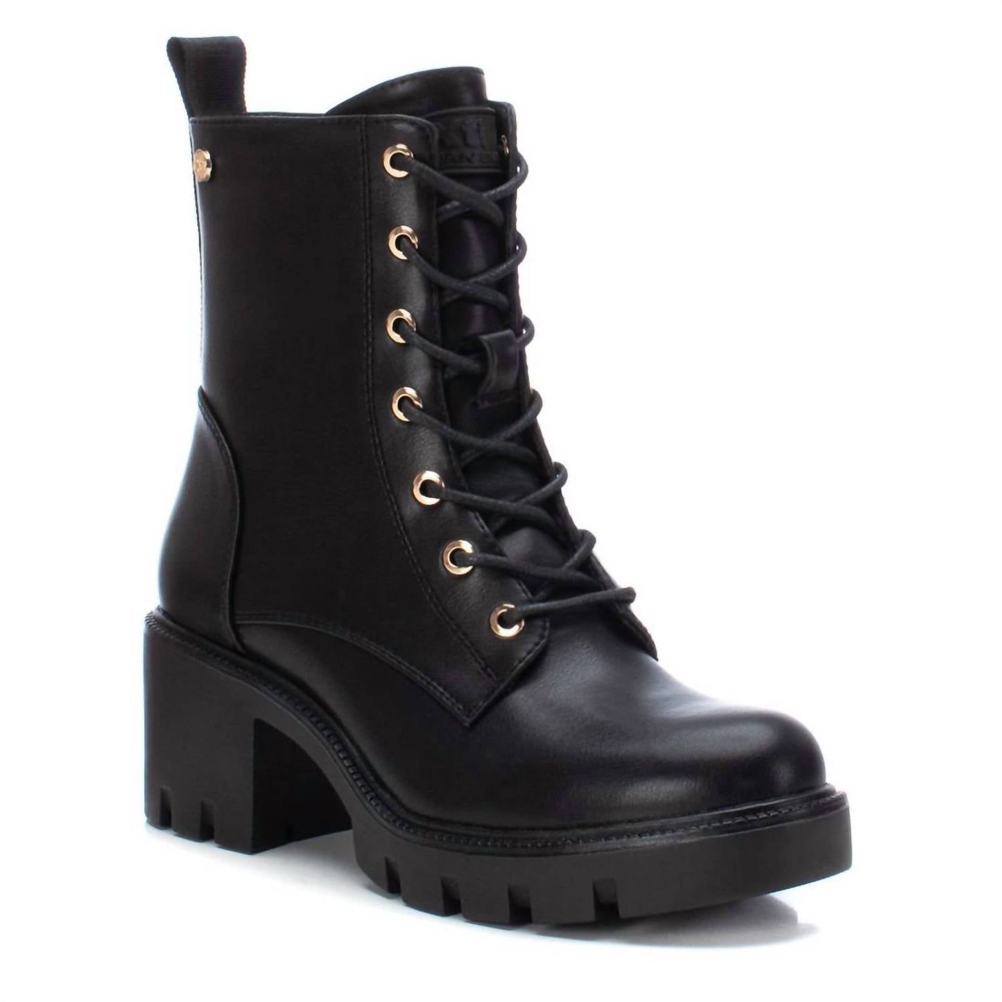 Xti - Women's Lace-Up Chunky Booties