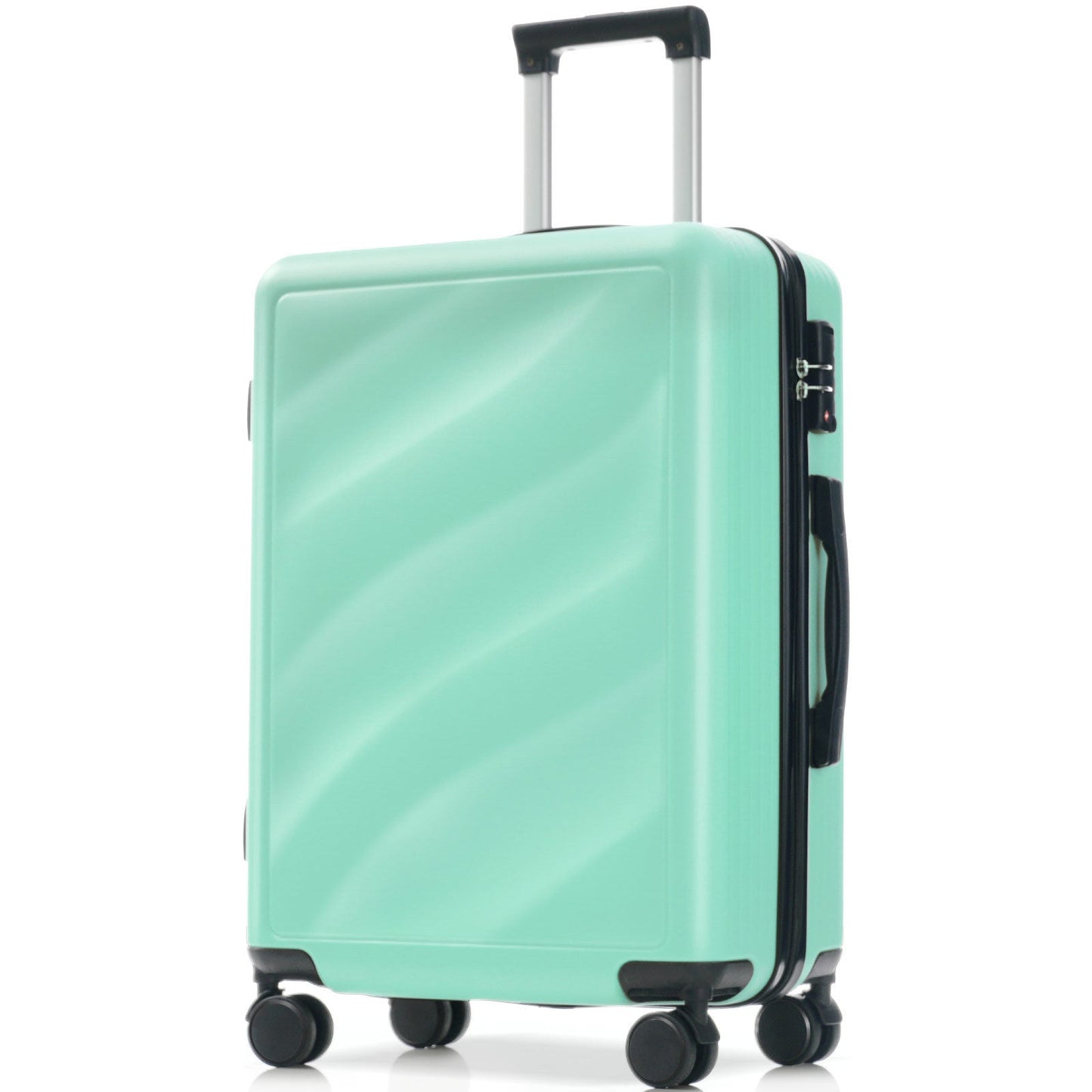 Luggage Set 3 Piece Lightweight Durable ABS Suitcases with Spinner Wheels and TSA Lock