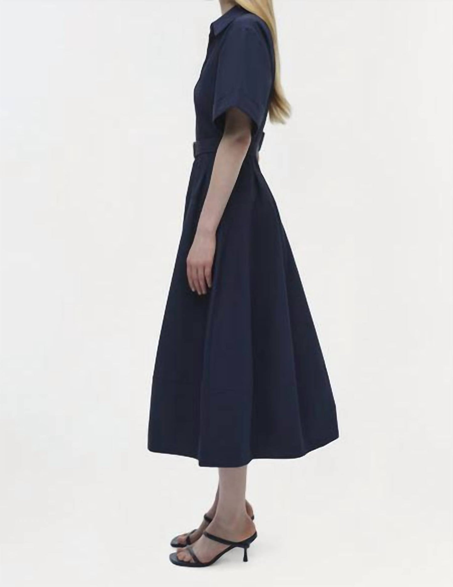 Jonathan Simkhai - Deanna Short Sleeve Belted Mini Dress