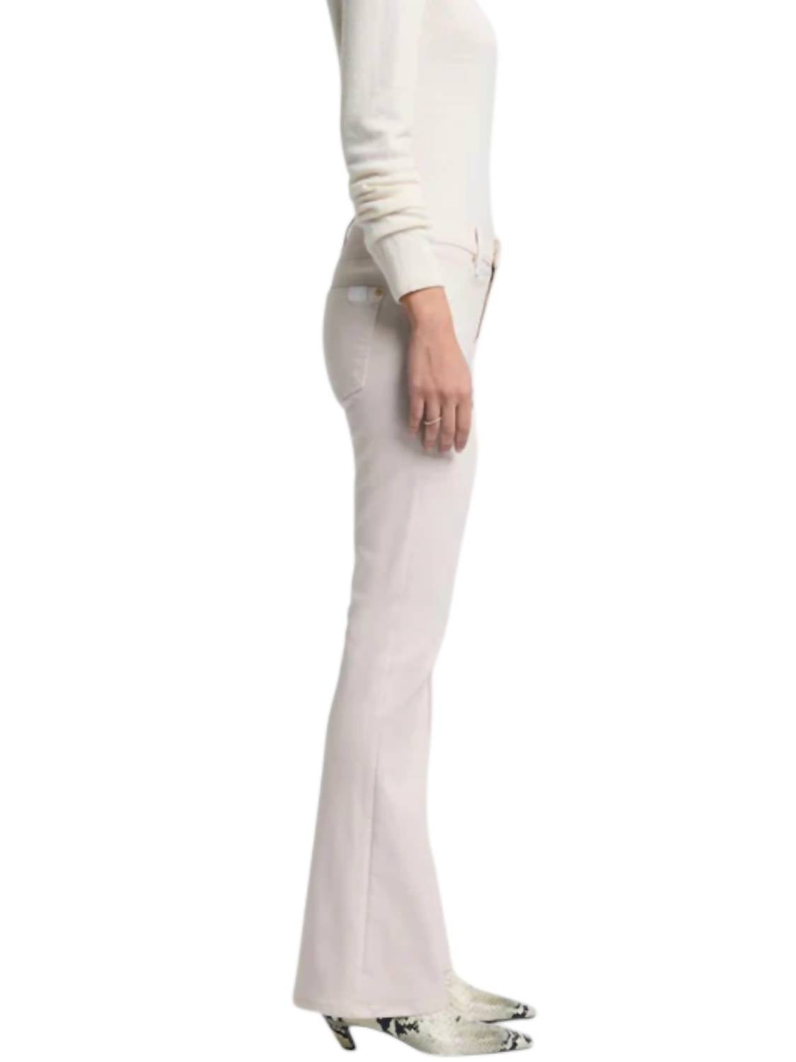 7 For All Mankind - Tailorless Coated Bootcut Jeans
