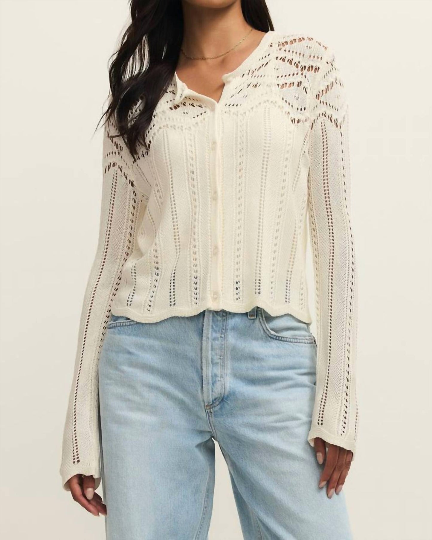 Z Supply - Alycia Crochet Sweater