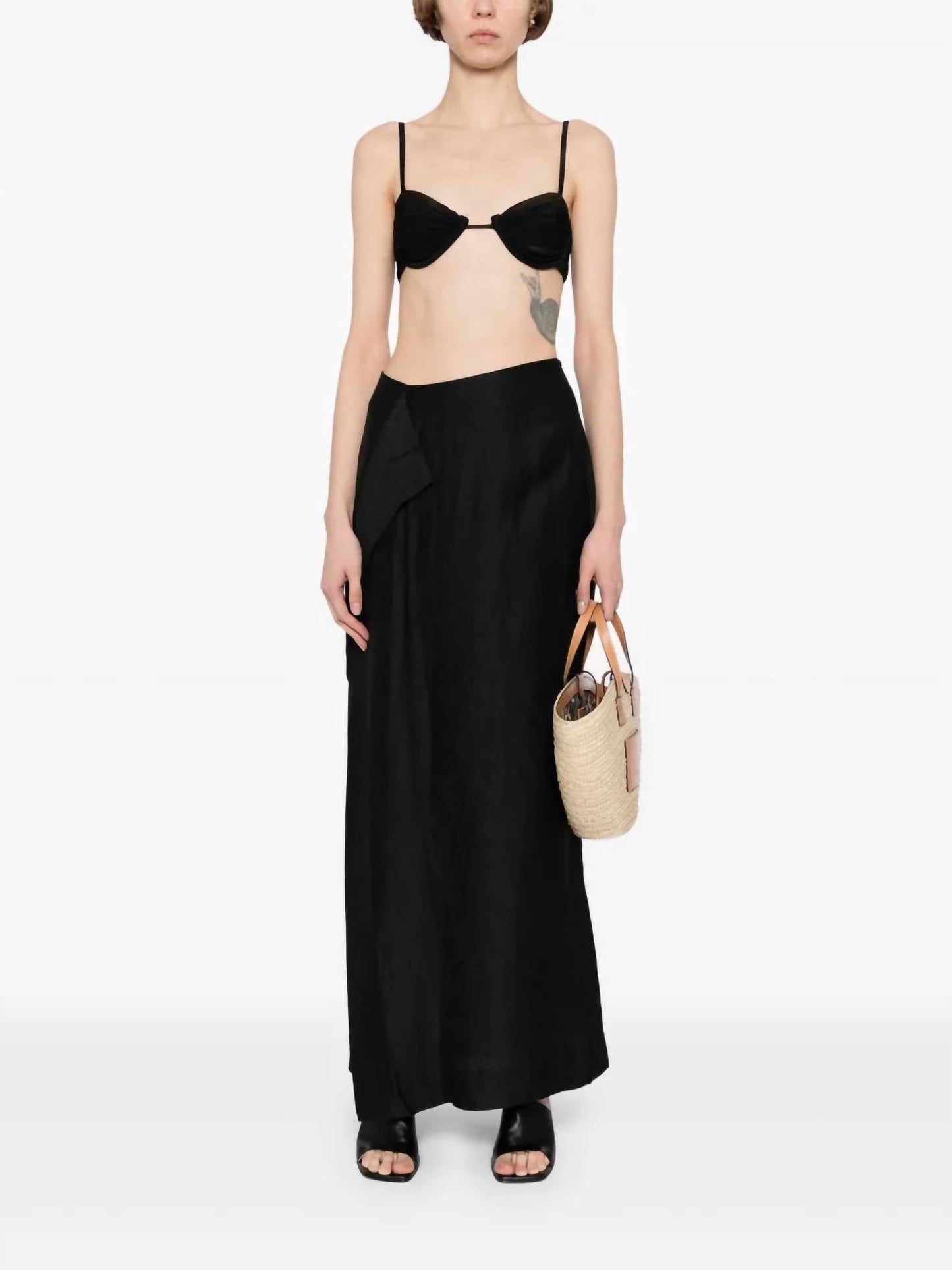Bondi Born - Bormio Wrap Over Maxi Skirt