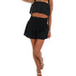 Ee:Some - Weekend Duo Crop Top And Short Set