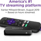 Roku Premiere HD/4K/HDR स्ट्रीमिंग मीडिया प्लेयर सिंपल रिमोट और प्रीमियम HDMI केबल