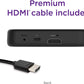 Roku Premiere HD/4K/HDR स्ट्रीमिंग मीडिया प्लेयर सिंपल रिमोट और प्रीमियम HDMI केबल