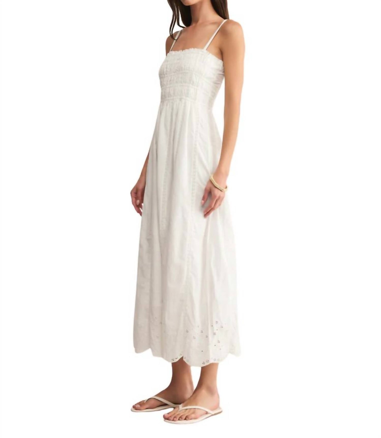 Z Supply - Dani Embroidered Midi Dress