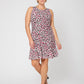 Leota Women's Calista Sleeveless Fit And Flare Dress White