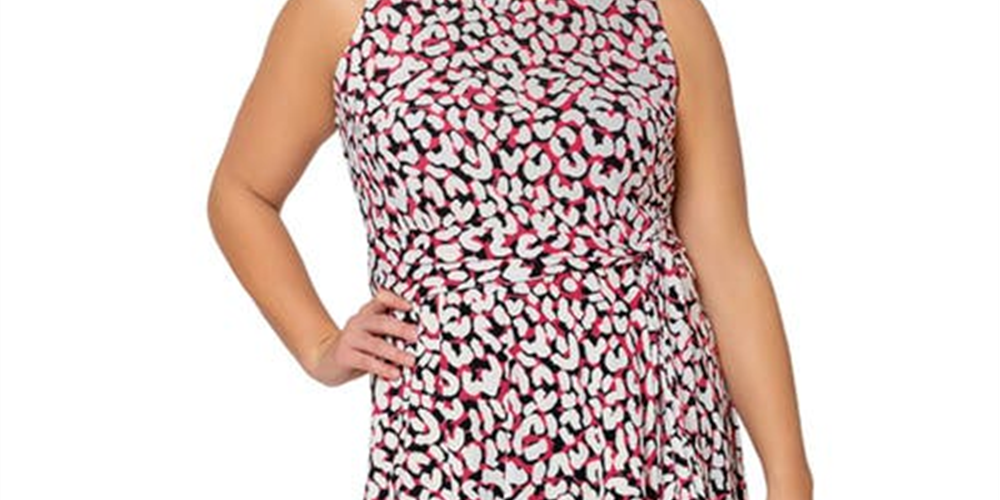 Leota Women's Calista Sleeveless Fit And Flare Dress White