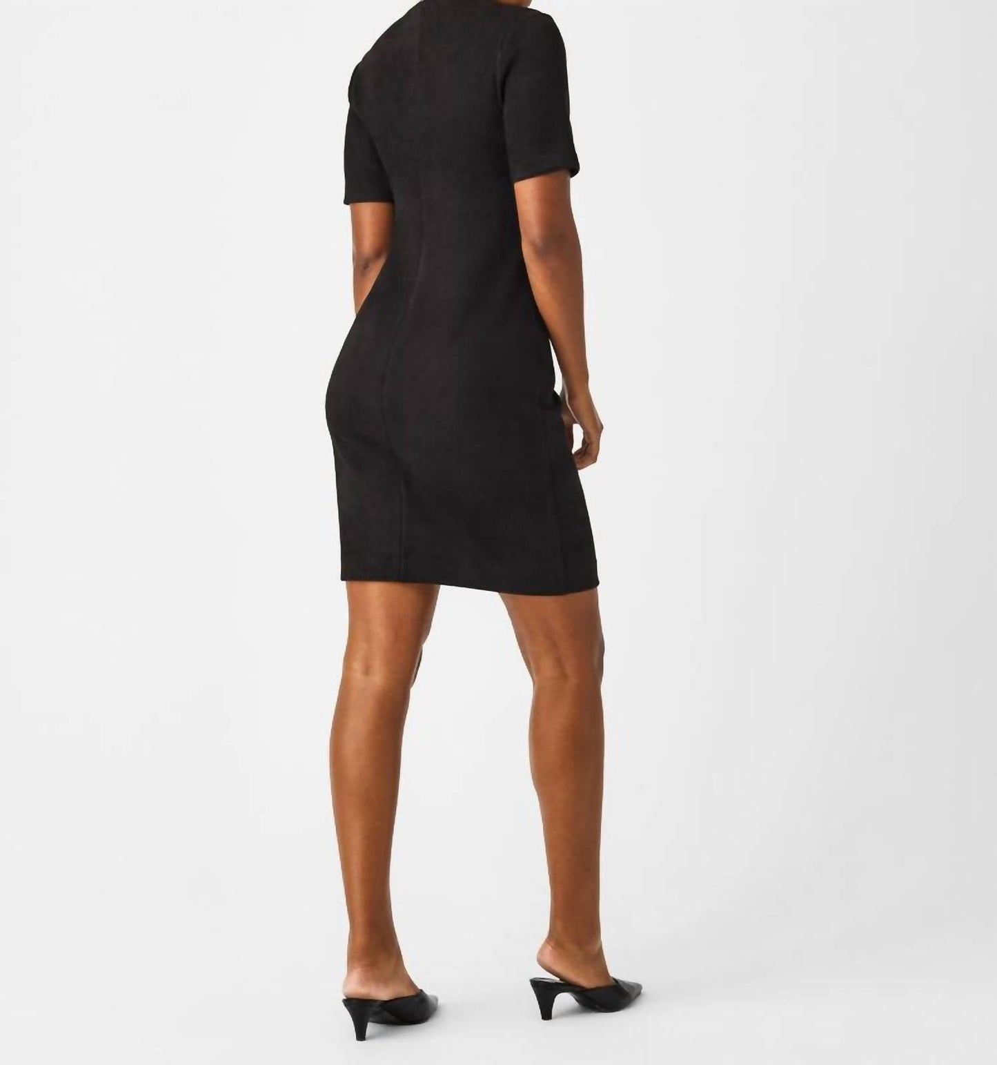 Spanx - FAUX SUEDE COLUMN DRESS