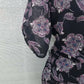 1.State - Floral Mini V-neck Wrap Dress