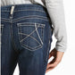 Ariat - Girl's Trouser Mid Rise Stretch Ella Wide Leg Jean