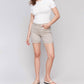 Charlie B - Cuff High Waist Short