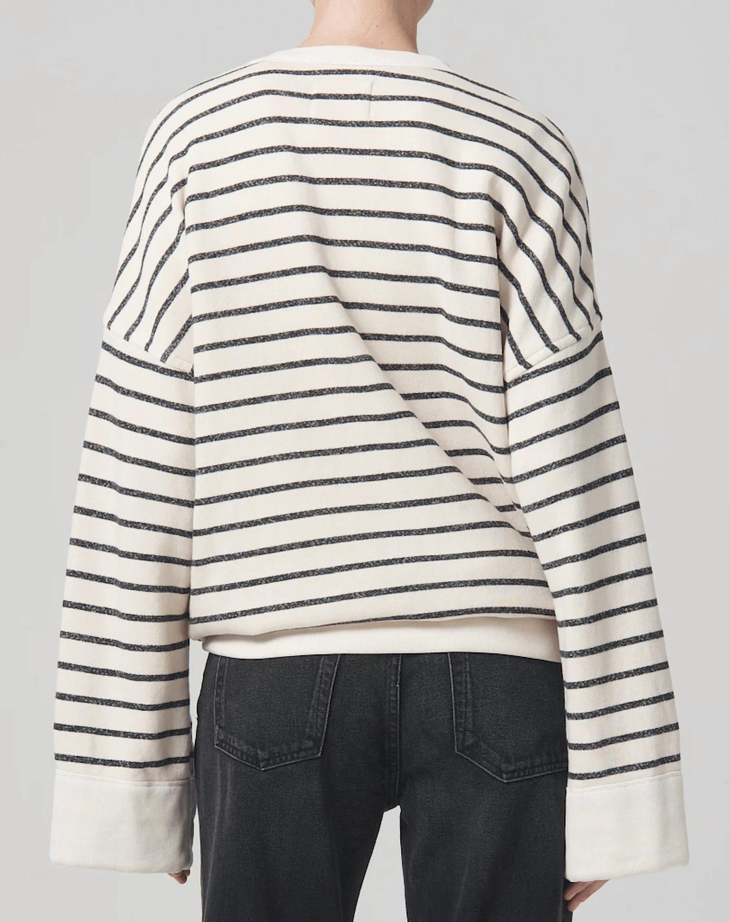 Citizens Of Humanity - Luella Cape Sleeve Fleece Sweatshirt