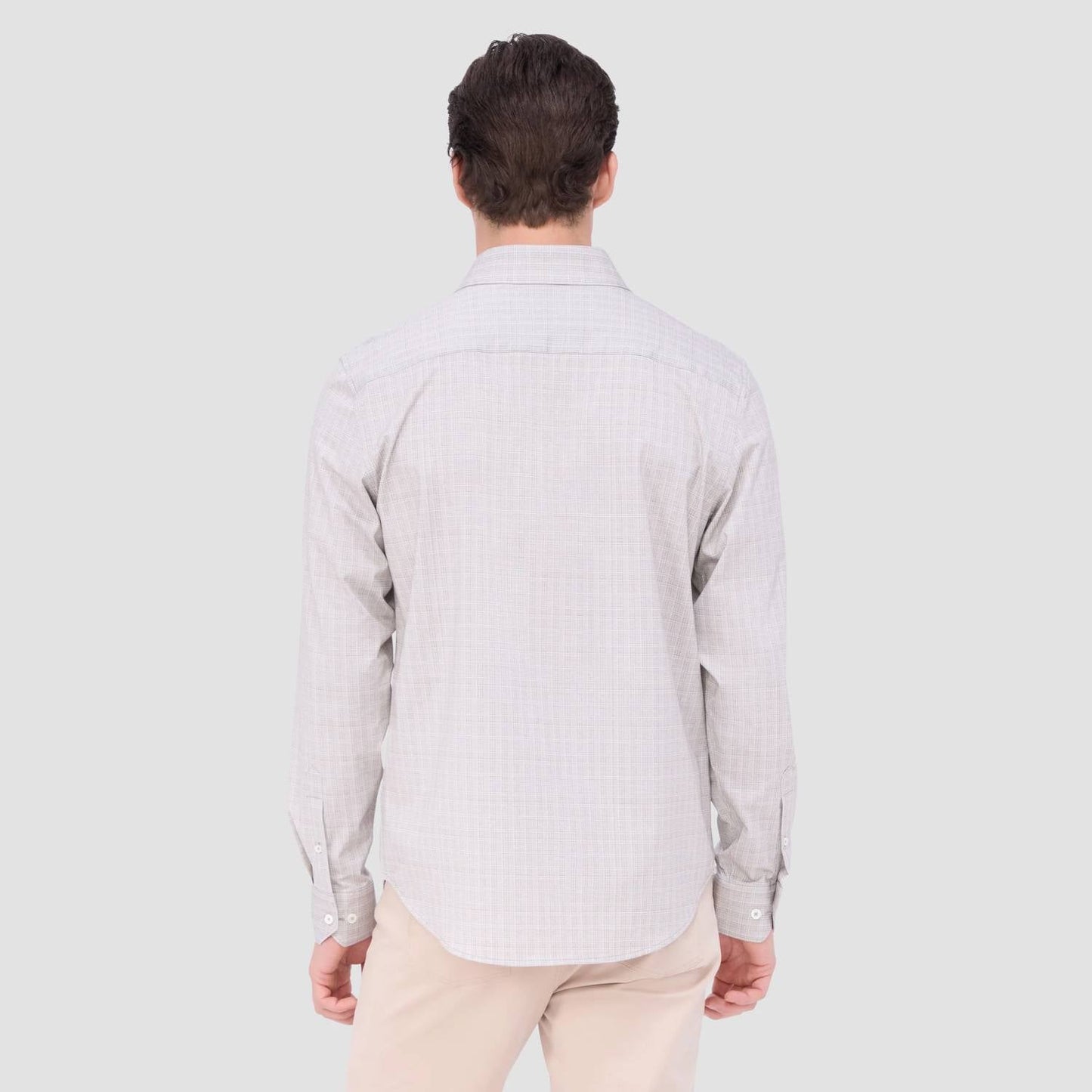 Bugatchi Uomo - Jimmy Double Sided Plaid/herringbone Ooohcotton Shirt