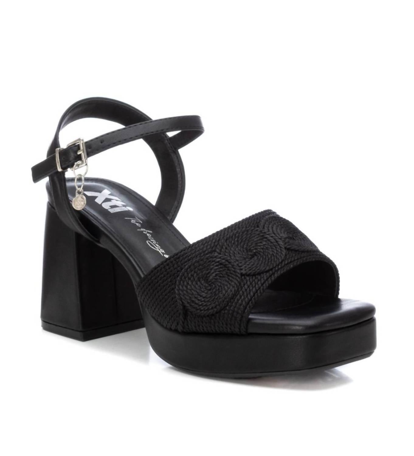 Xti - WOMEN'S HEELED PLATFORM SANDALS