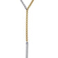 Alor - 0.08 CTS Colorblock Lariat Necklace