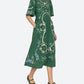 Sea - Vesna Embroidery Short Sleeve Dress
