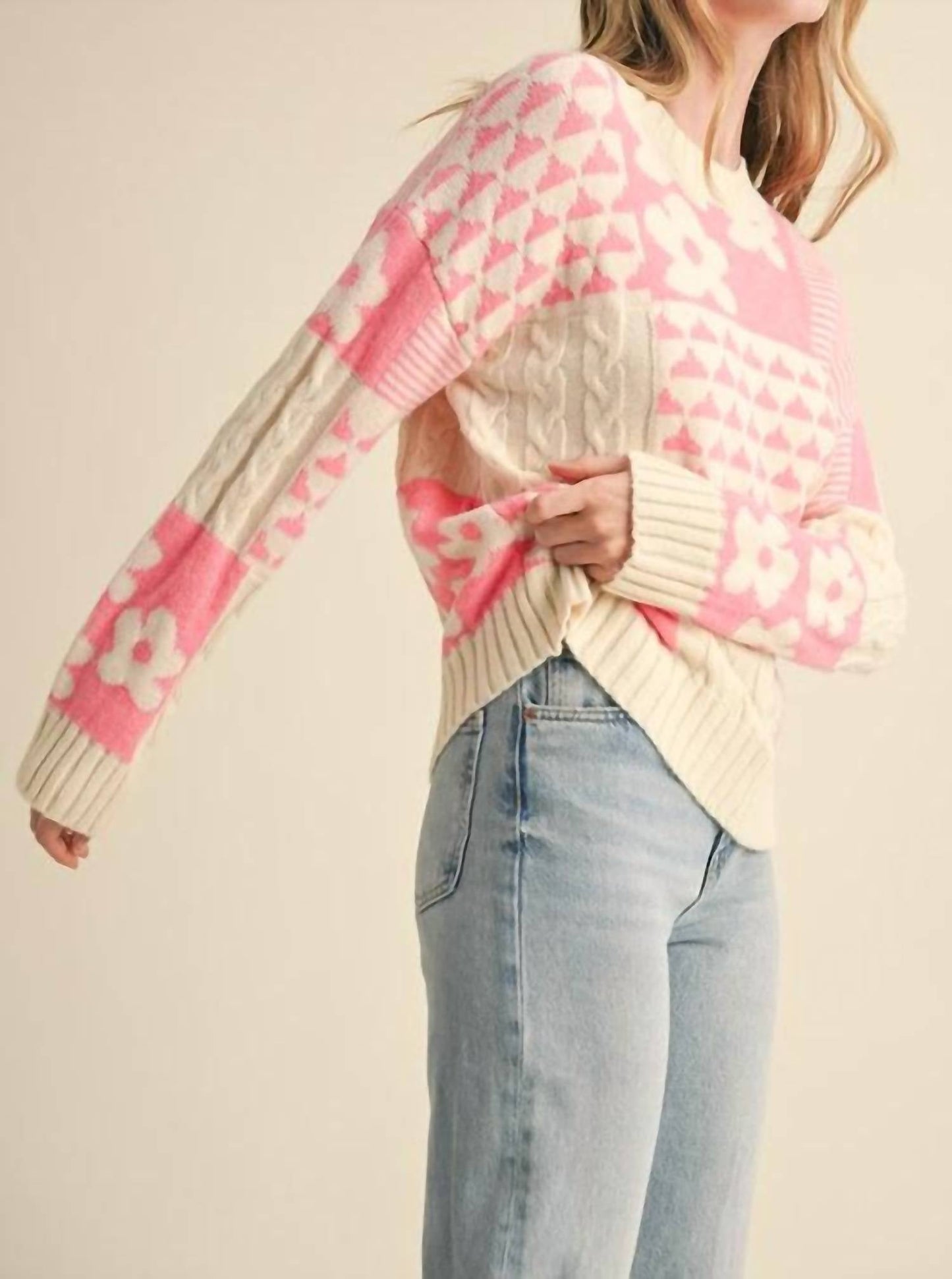 &Merci - Pretty Patchwork Sweater