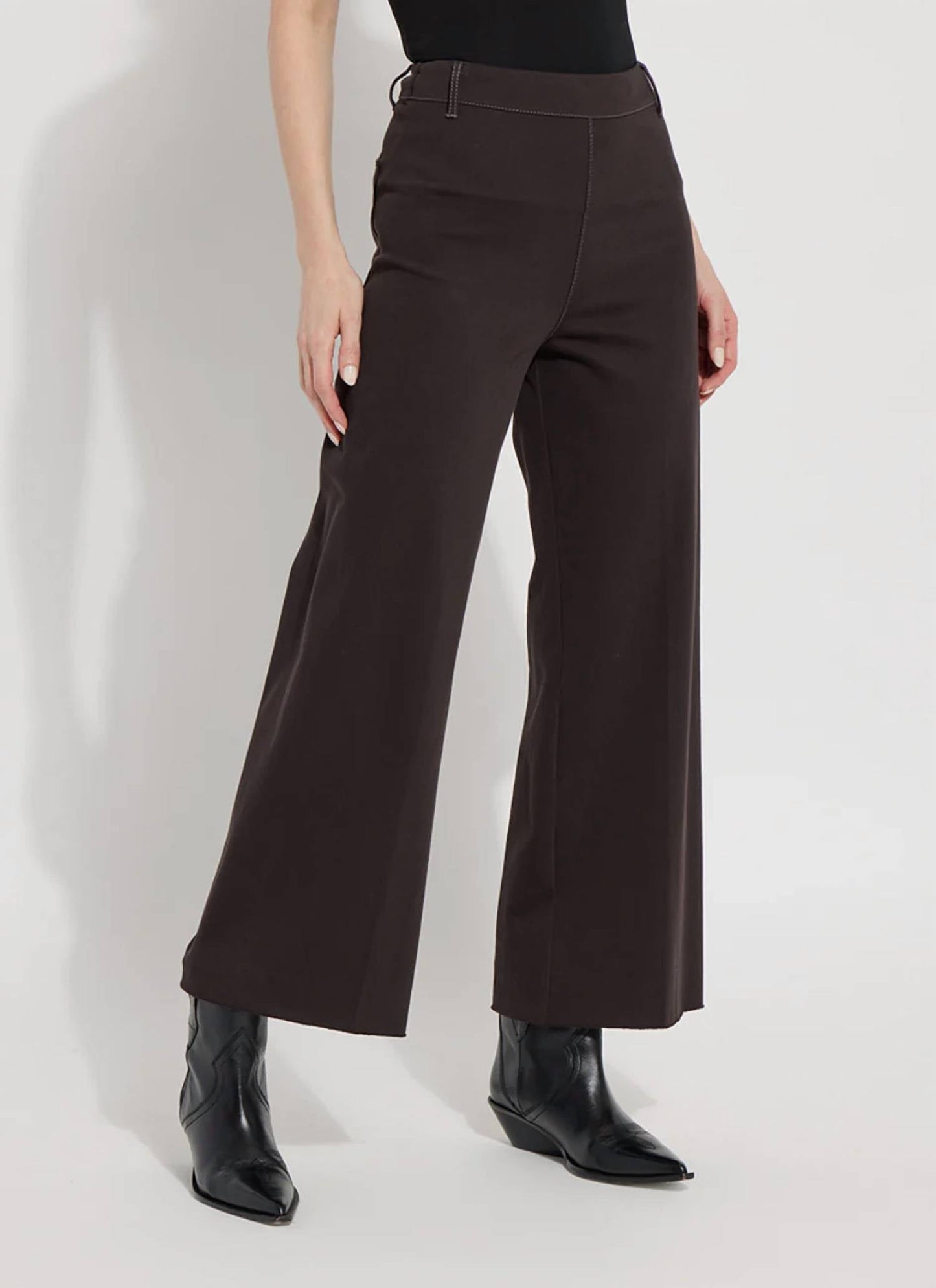 Lysse - Erin High Waist Wide Leg Denim Jeans