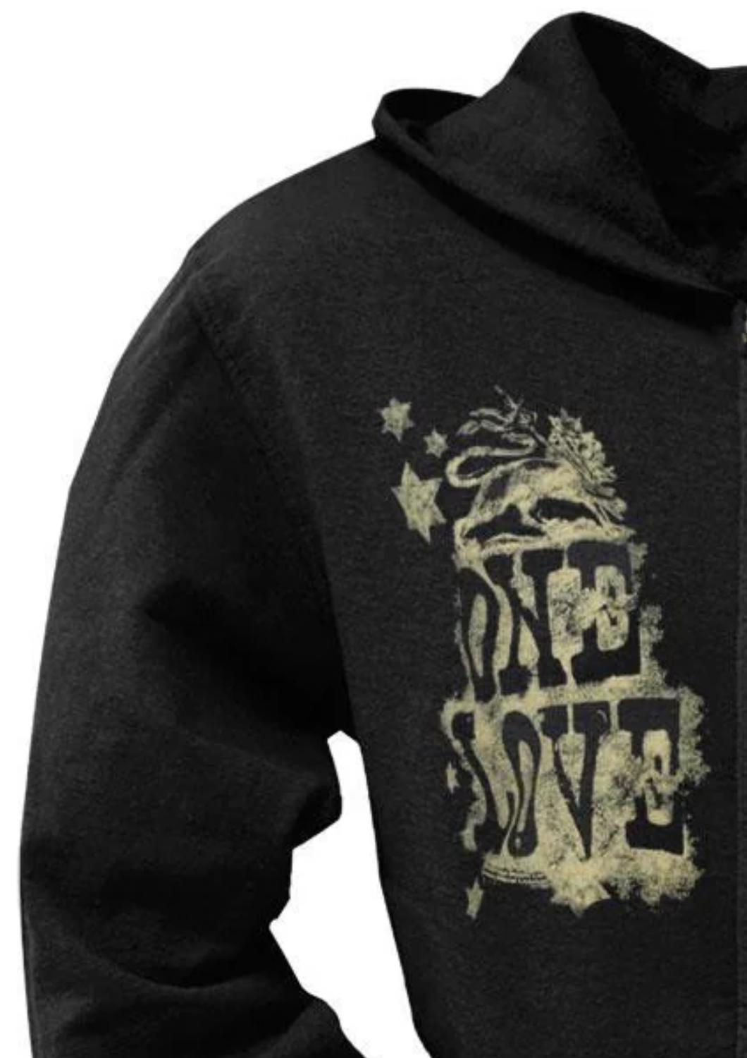 Bob Marley - Teen's One Love Zip Hoodie