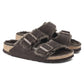 Birkenstock - Unisex Arizona Shearling Suede Leather Sandals