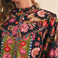 &Merci - Printed Border Trim Top