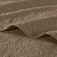 Reversible Quilt Set Mocha Full/Queen