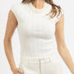 Bibi - Vivi Pearl Trim Top