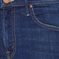 Mother - High-waisted Crop Fray Jeans