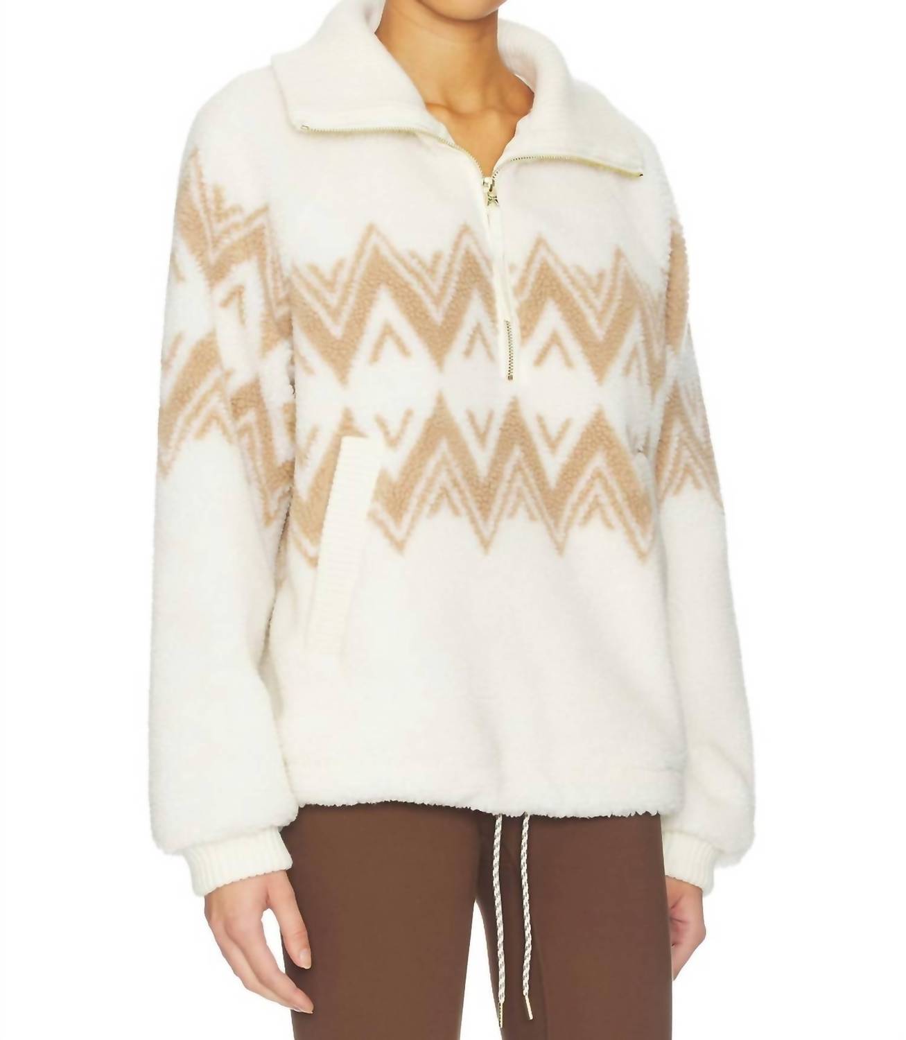 Varley - Hendrik Half Zip Sherpa Jacket