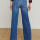 L'Agence - Joanne Lo W Rise Wide Leg Jeans