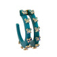 Smith & Co - Women's Butterfly Jewel Hoop Earring