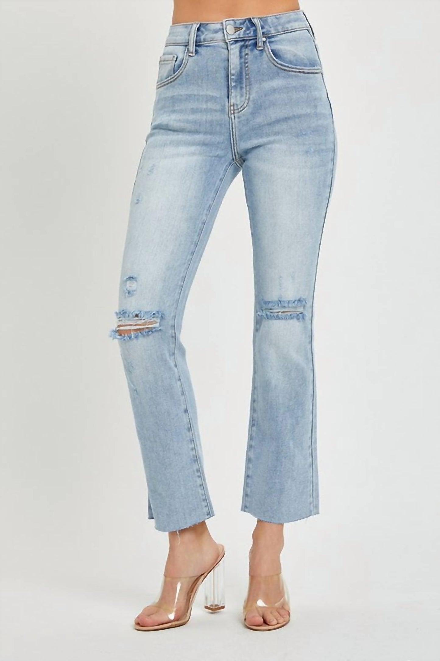Risen - Paxton High Rise Straight Leg Jean