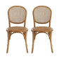 Vintage Style Dining Chairs (Set of 2)